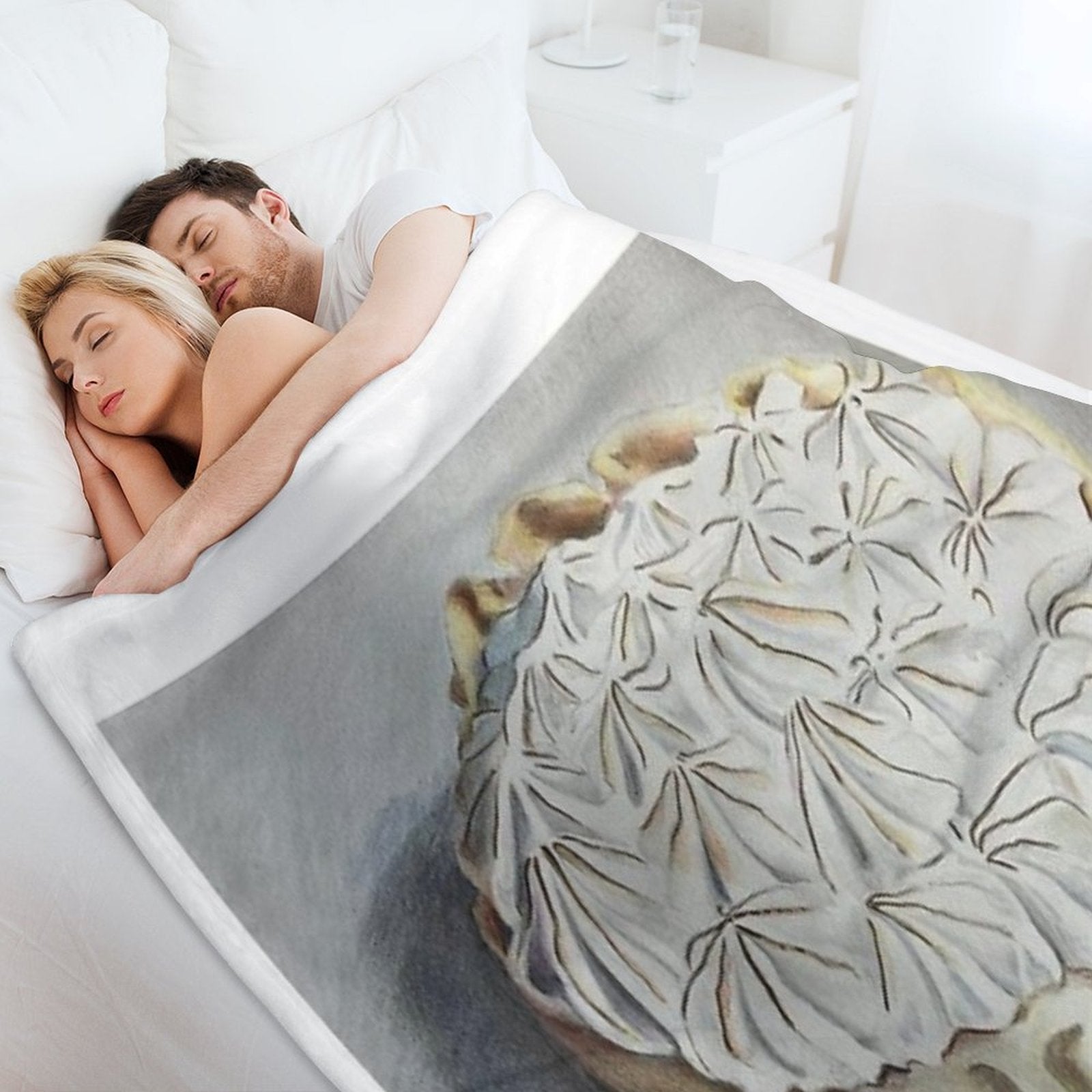Lemon Meringue Pie Anti-pilling Throw Blanket