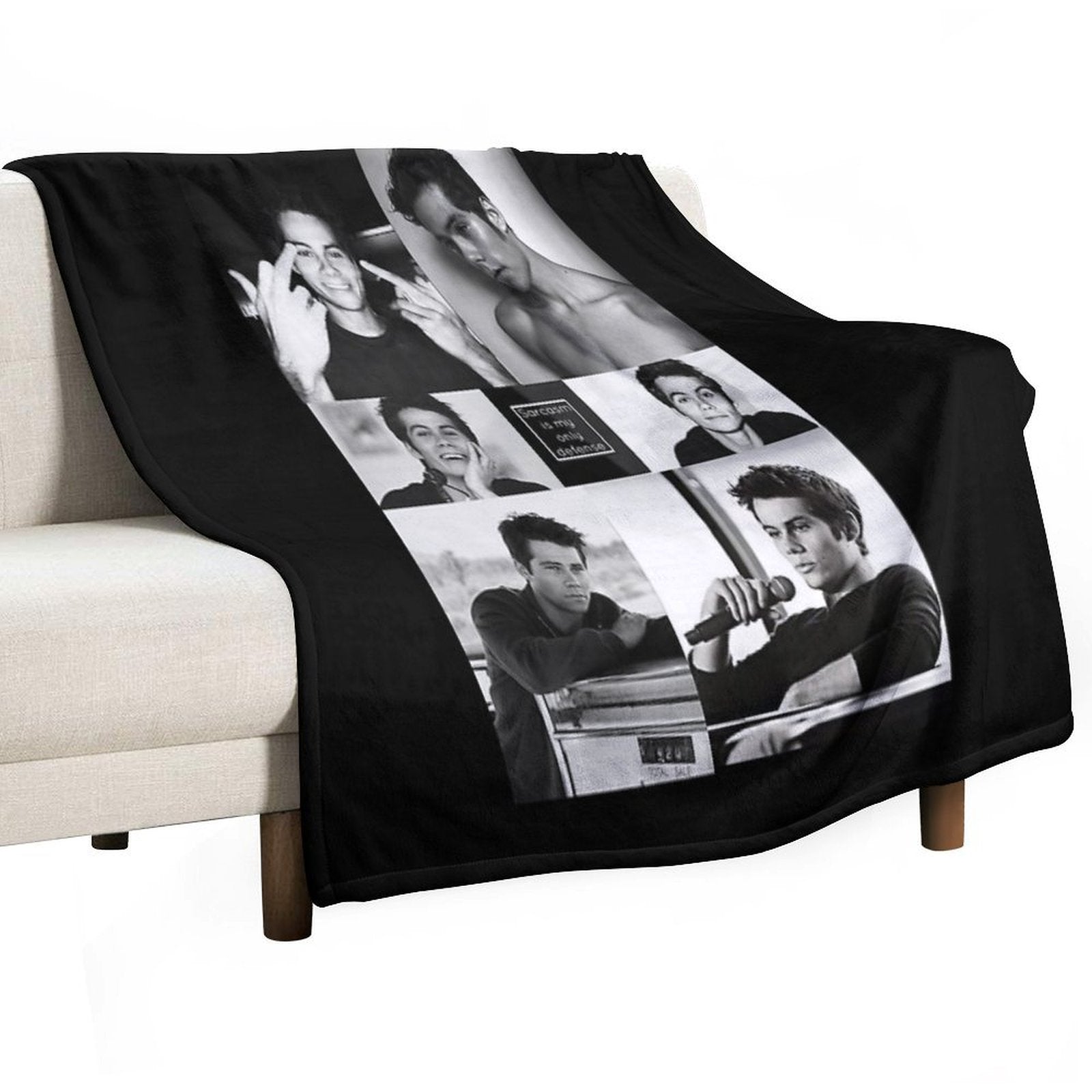Dylan O'Brien Sustainable Throw Blanket