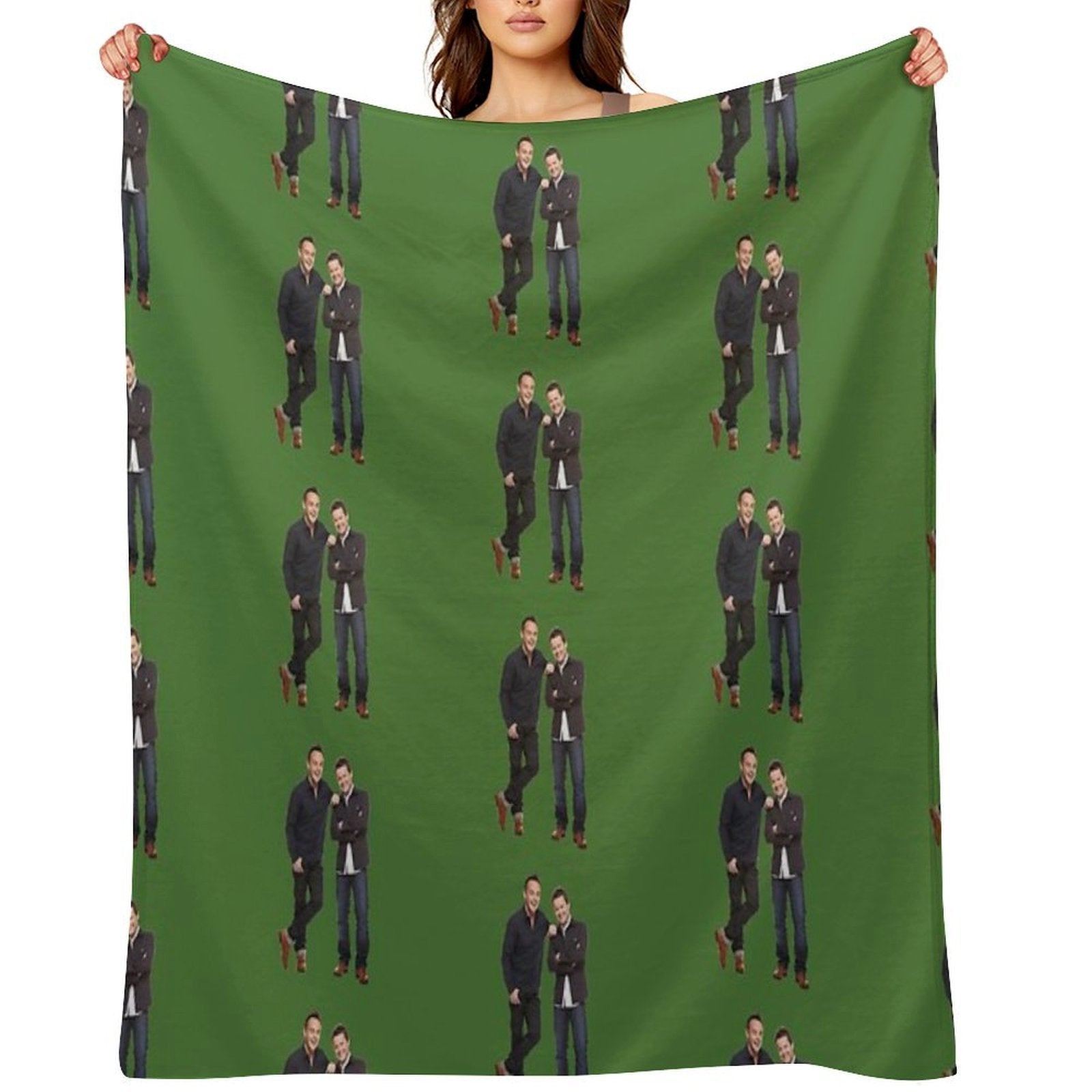Ant And Dec [1] Durable Throw Blanket