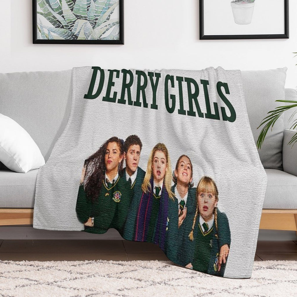 Derry Girls Easy Care Throw Blanket
