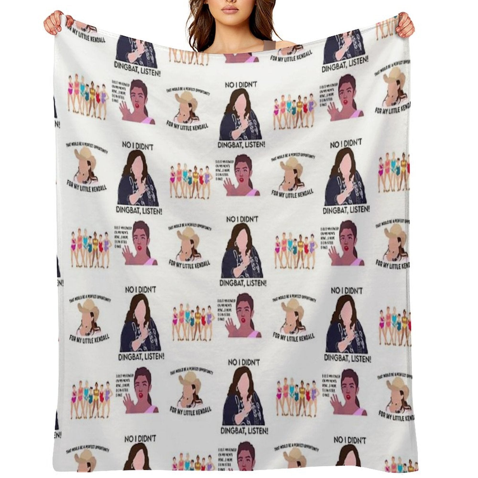 Dance Moms Sticker Pack Lightweight Throw Blanket