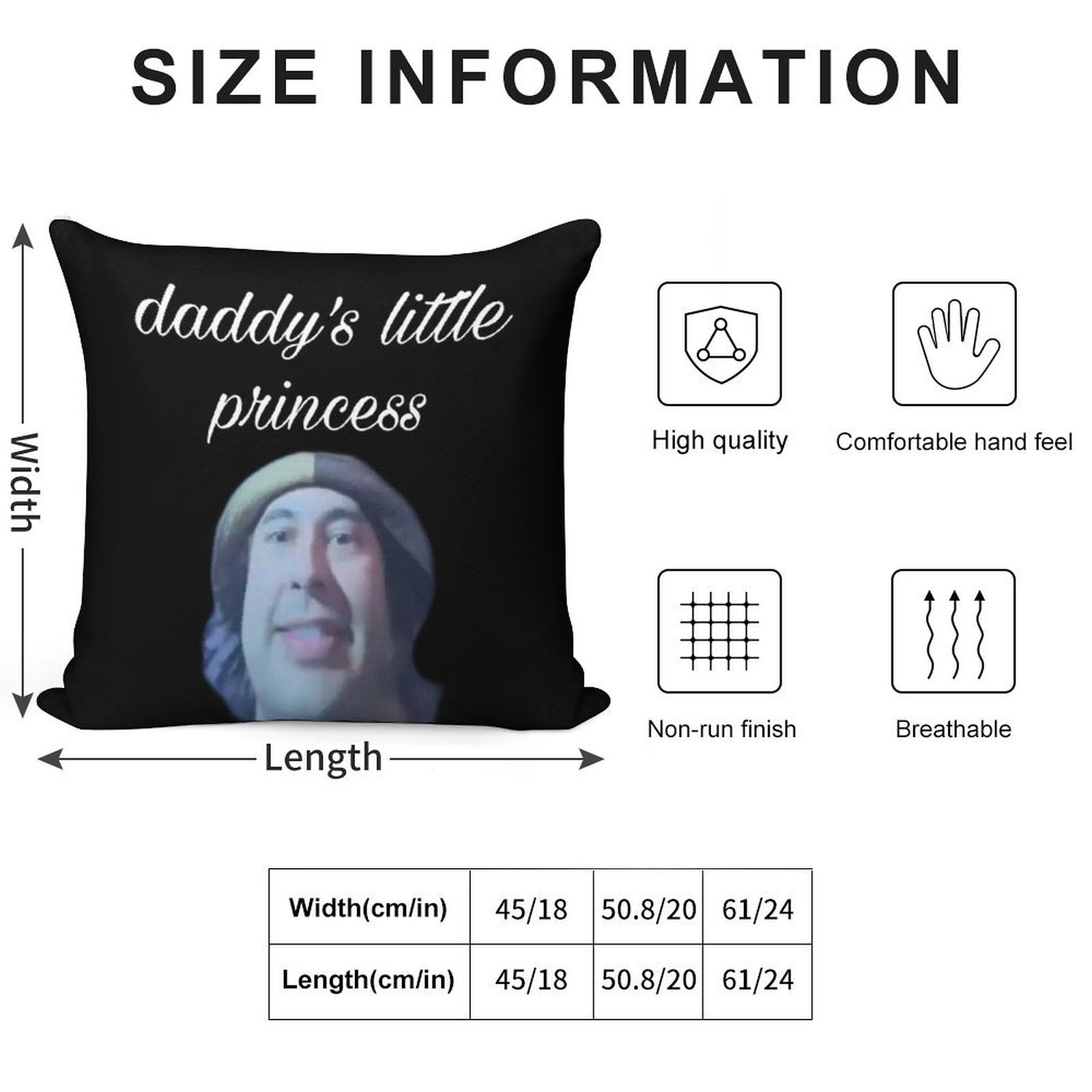 I Love Vic Fuentes 3 Soft Reinforced Edging Throw Pillow
