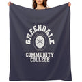 Greendale Community Collage Travel-friendly Throw Blanket