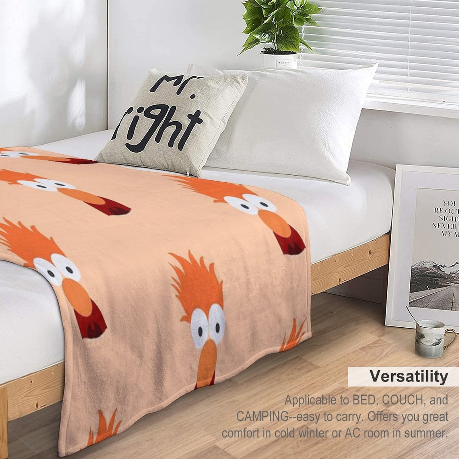 Beaker Versatility Throw Blanket