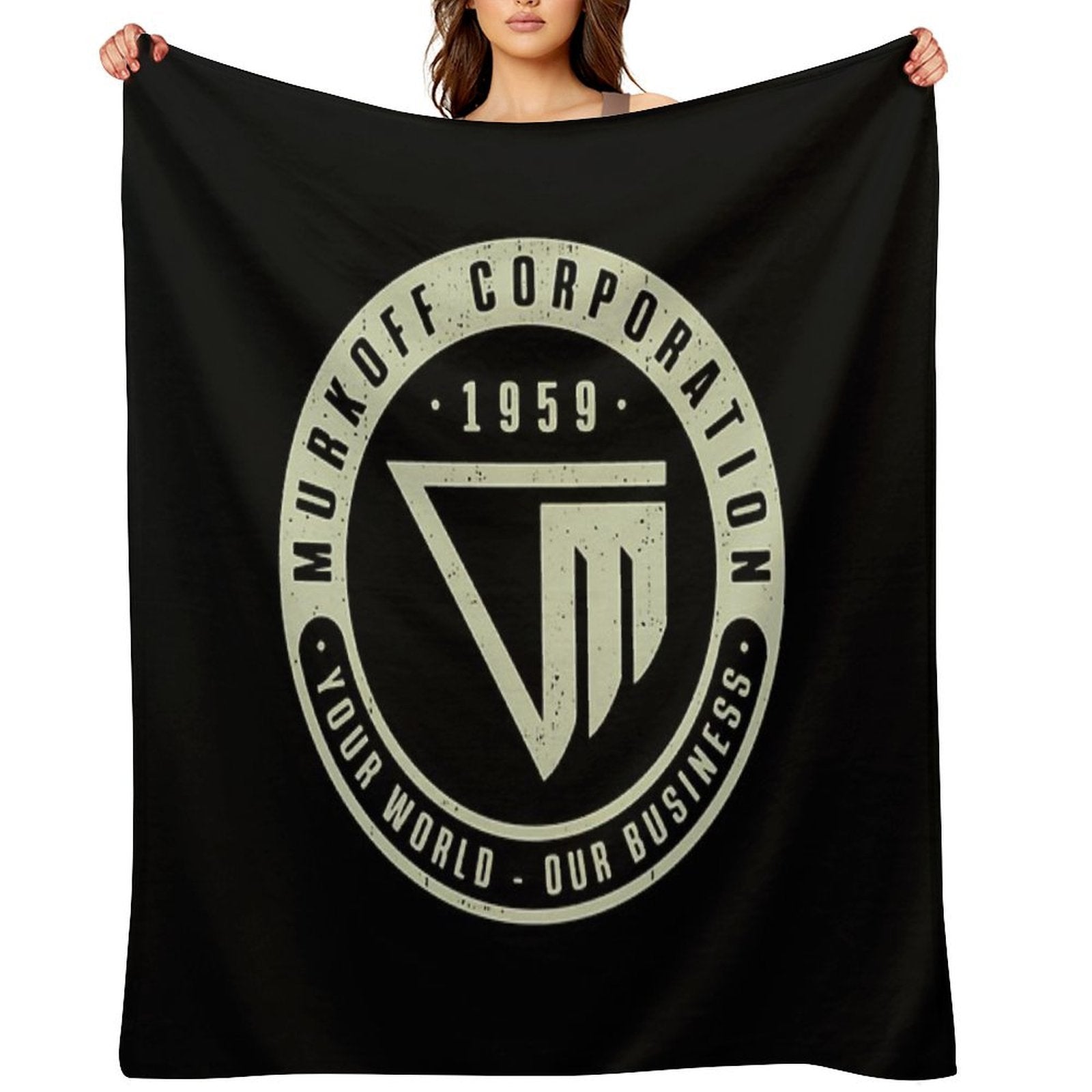 Murkoff Corporation Emblem Premium Throw Blanket