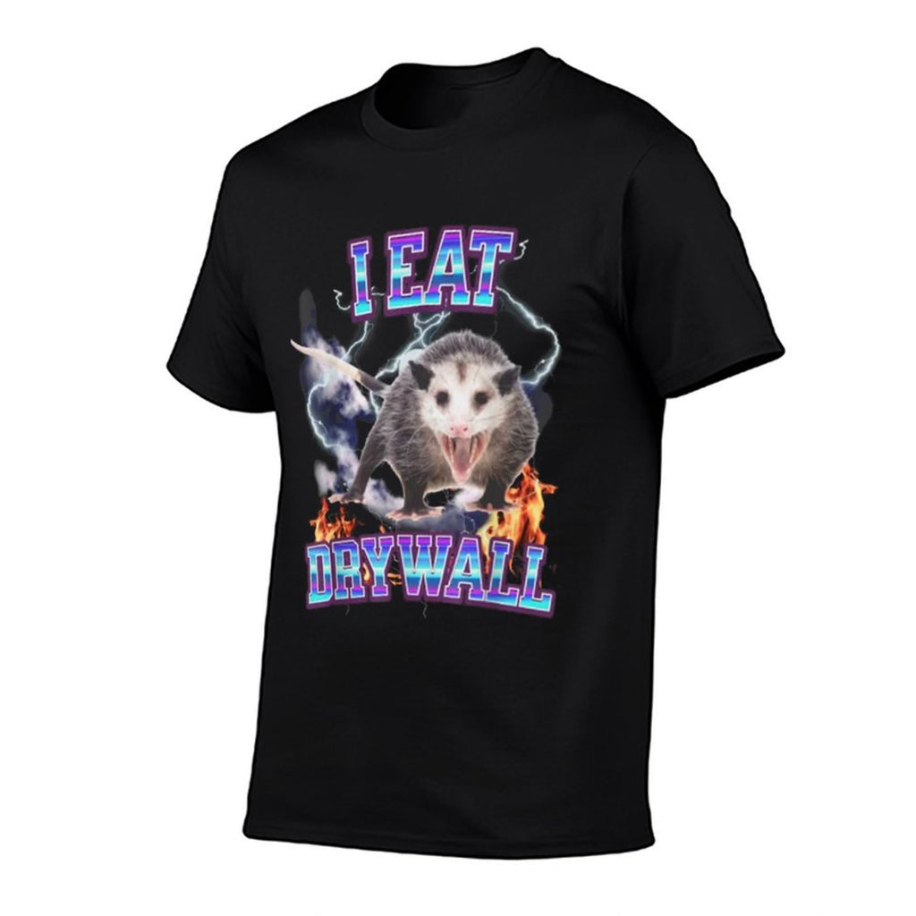 I EAT DRYWALL POSSUM  Soft T-Shirt