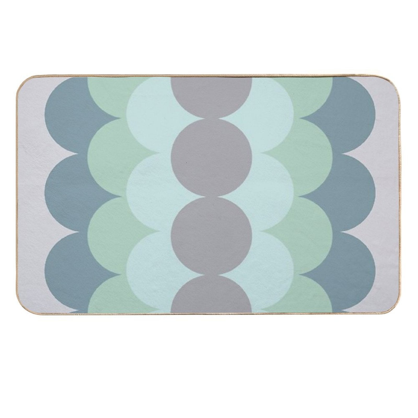 Gradual Mint  Non-Slip Bath Mat