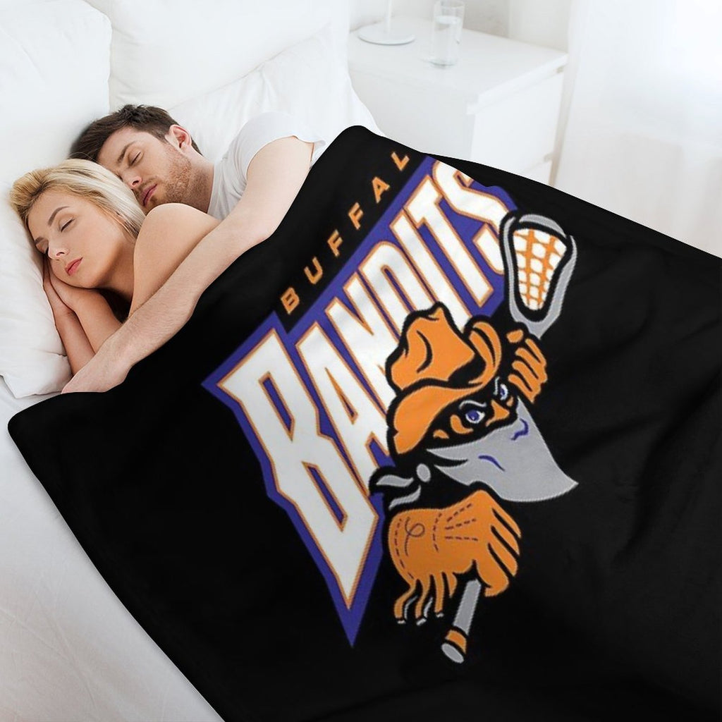 Buffalo Bandits Sustainable Throw Blanket