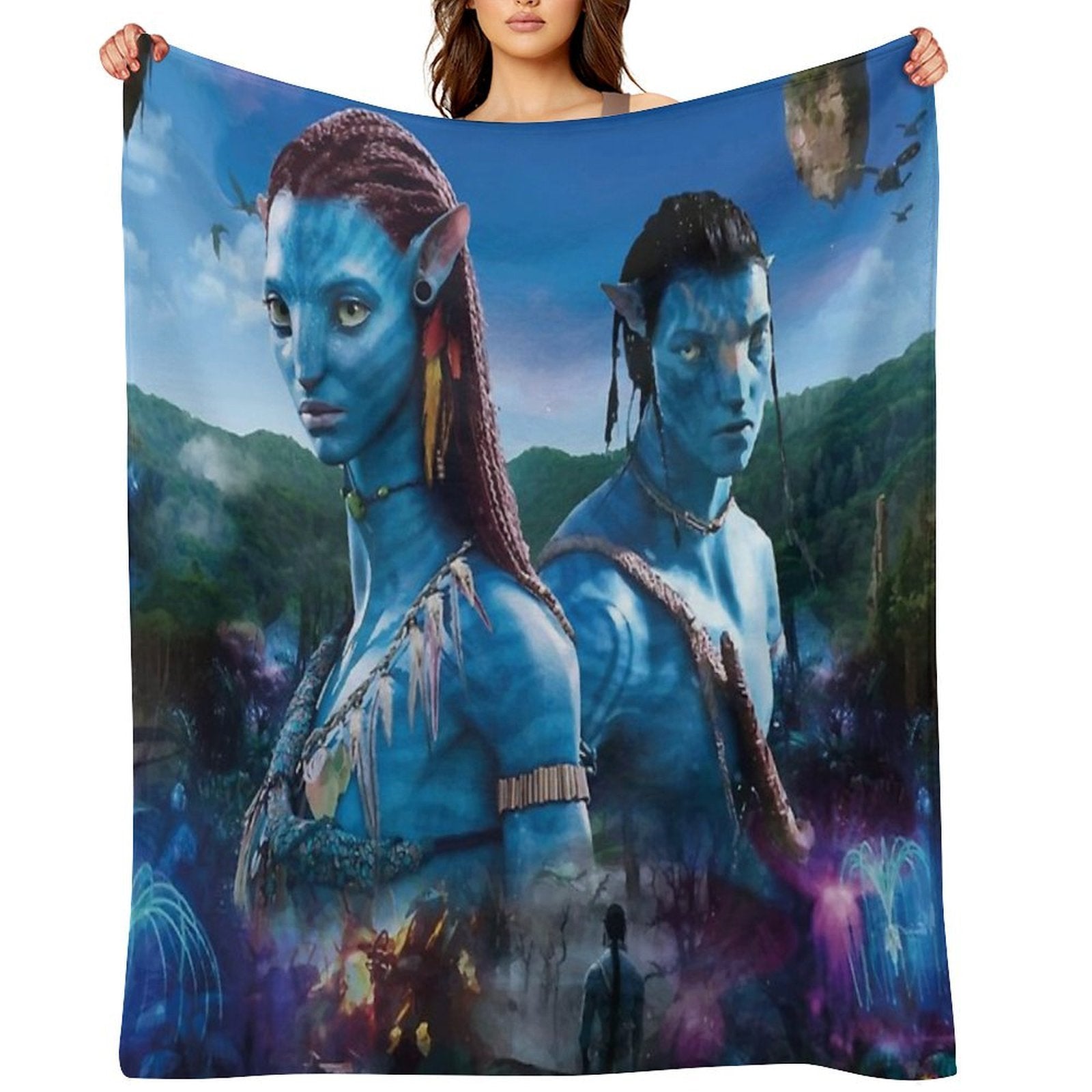 AVATAR Shrink-resistant Throw Blanket