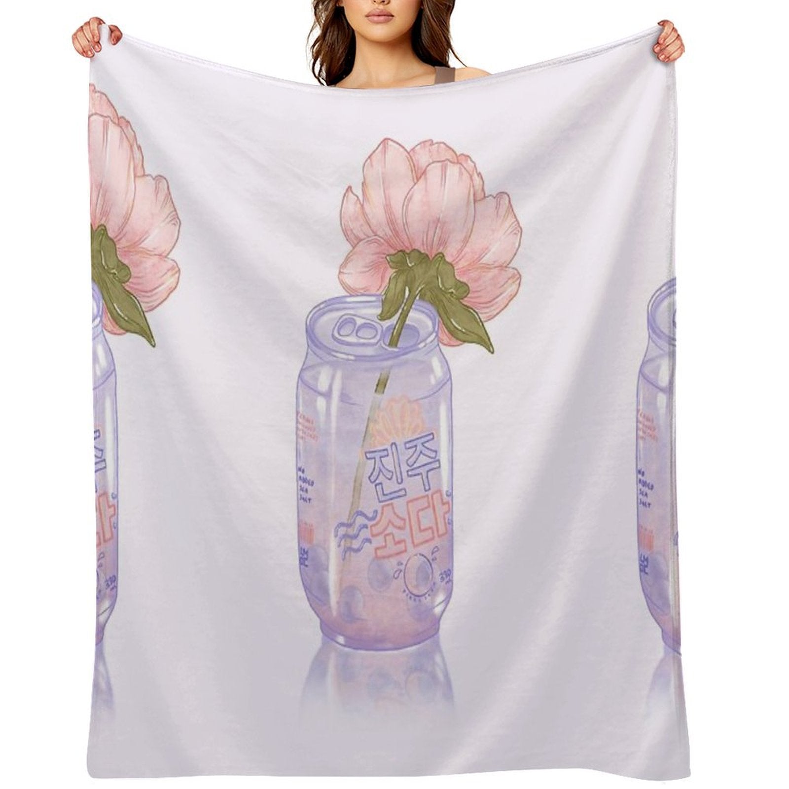 Pearl Soda Premium Throw Blanket