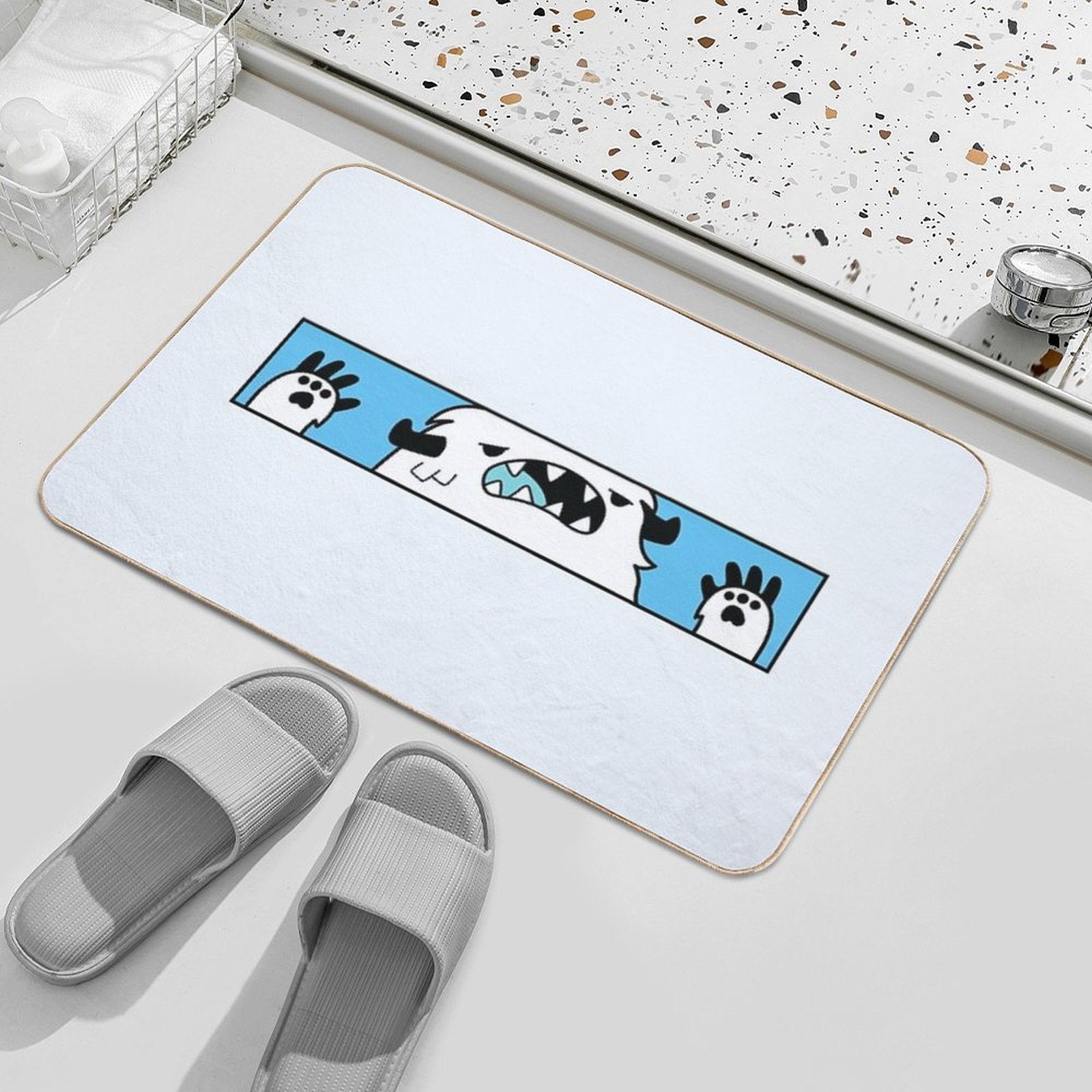 Team Langa  Easy To Clean Bath Mat
