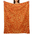 Baked Beans In Things Pattern Sustainable Throw Blanket