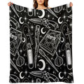Buffy The Vampire Slayer Weapons Velvety-soft Throw Blanket