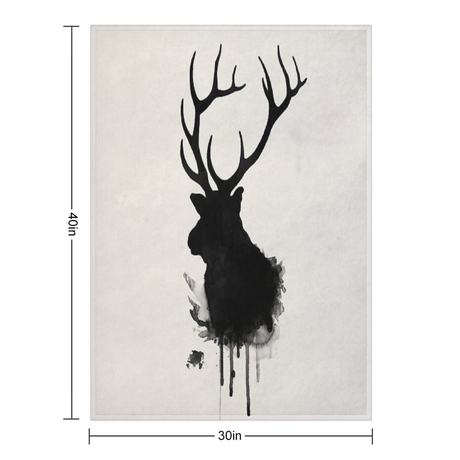 Elk Lightweight Throw Blanket