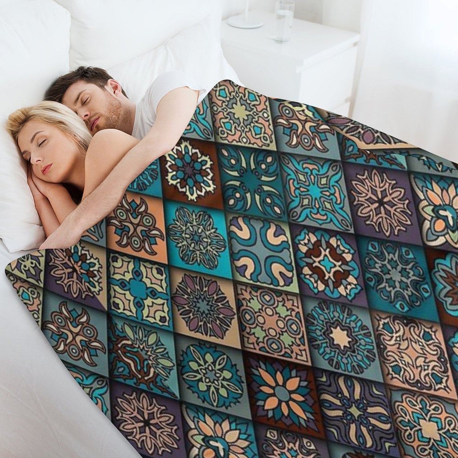 FLOWERS CLASSIC 2 Premium Throw Blanket