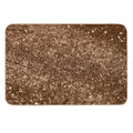 Gold Brown Glam #2 (Photo of Glitter Only - Not Reflective)  Repositionable Bath Mat
