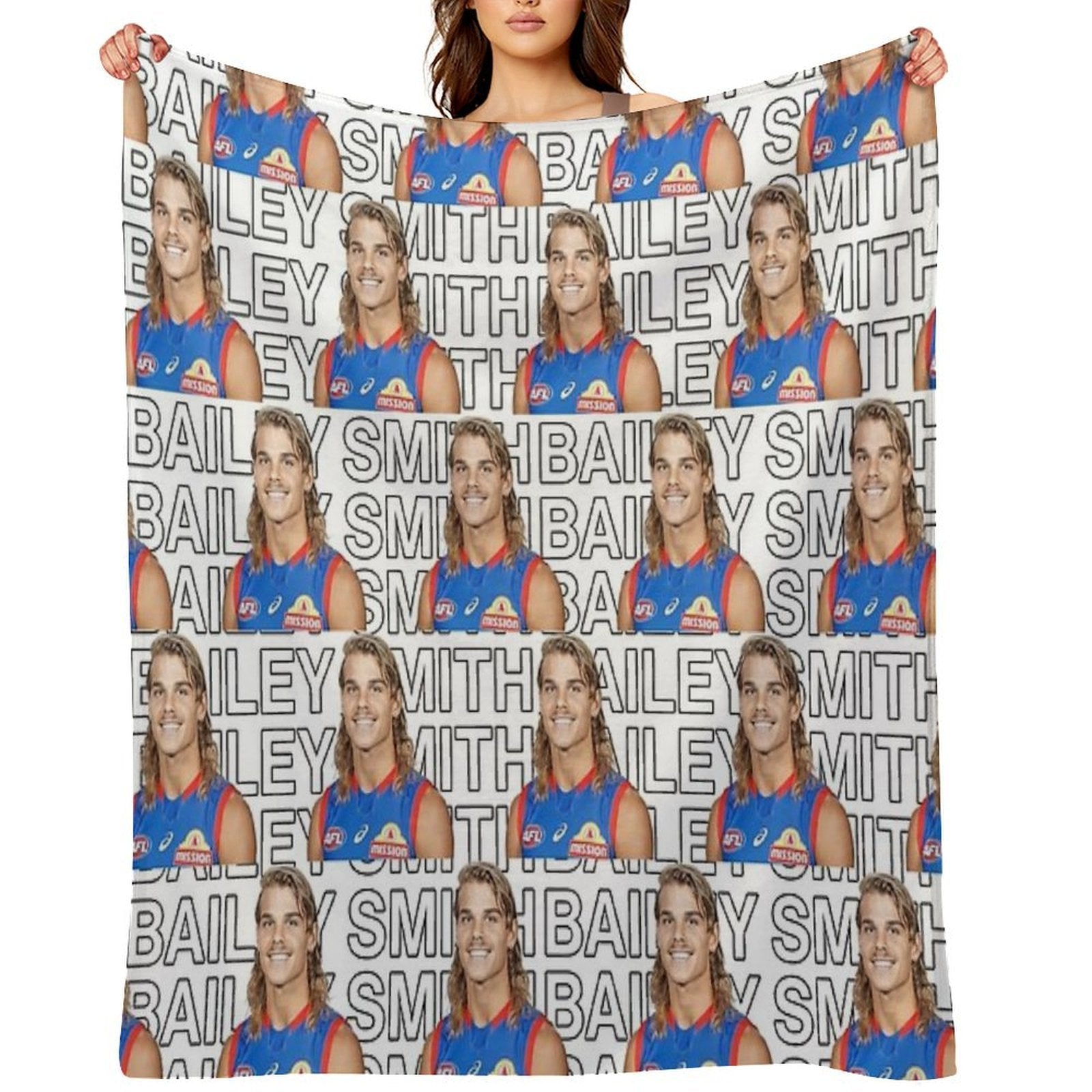 Bailey Smith Easy Care Throw Blanket
