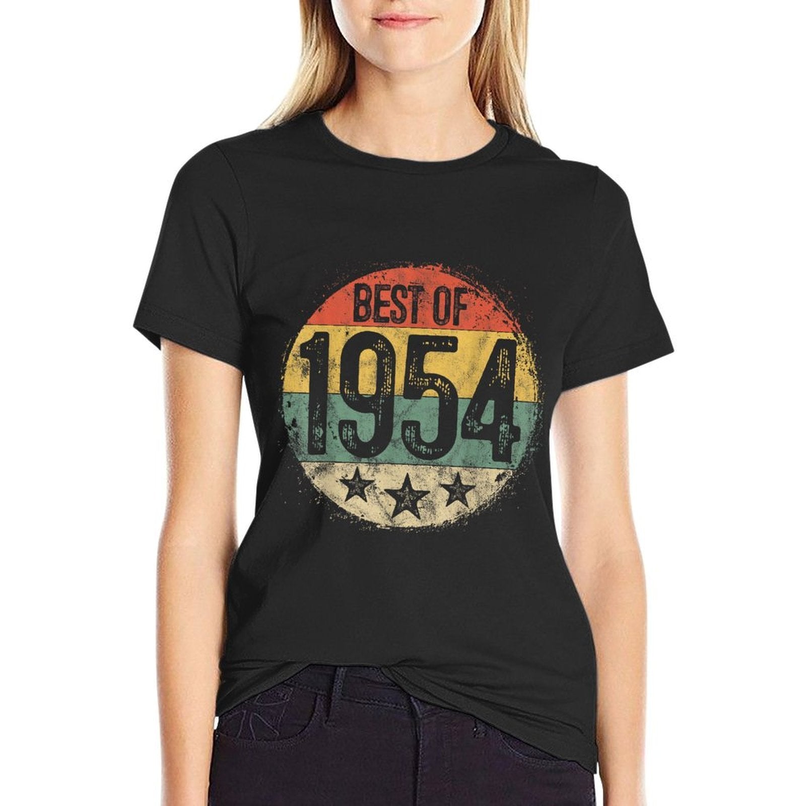 Best Of 1954 71st Birthday Gifts For Men Women 71 Year Old  Classic T-Shirt