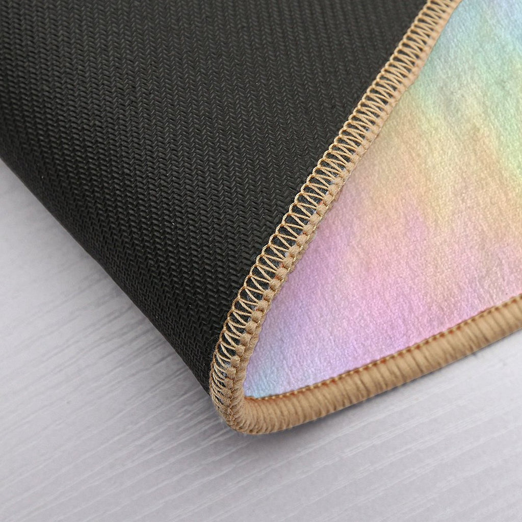 Tie Dye Pastel Wallpaper  Easy To Clean Bath Mat