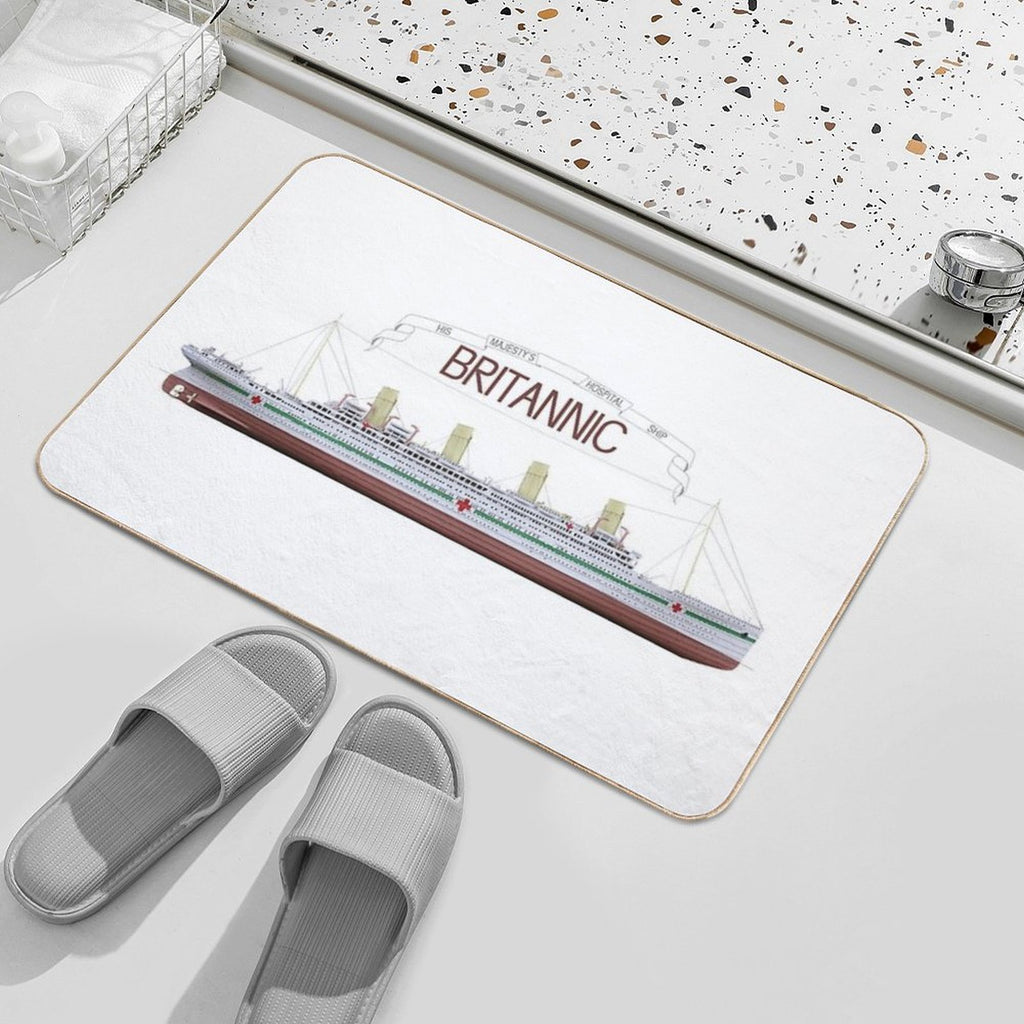 HMHS Britannic Durable Bath Mat