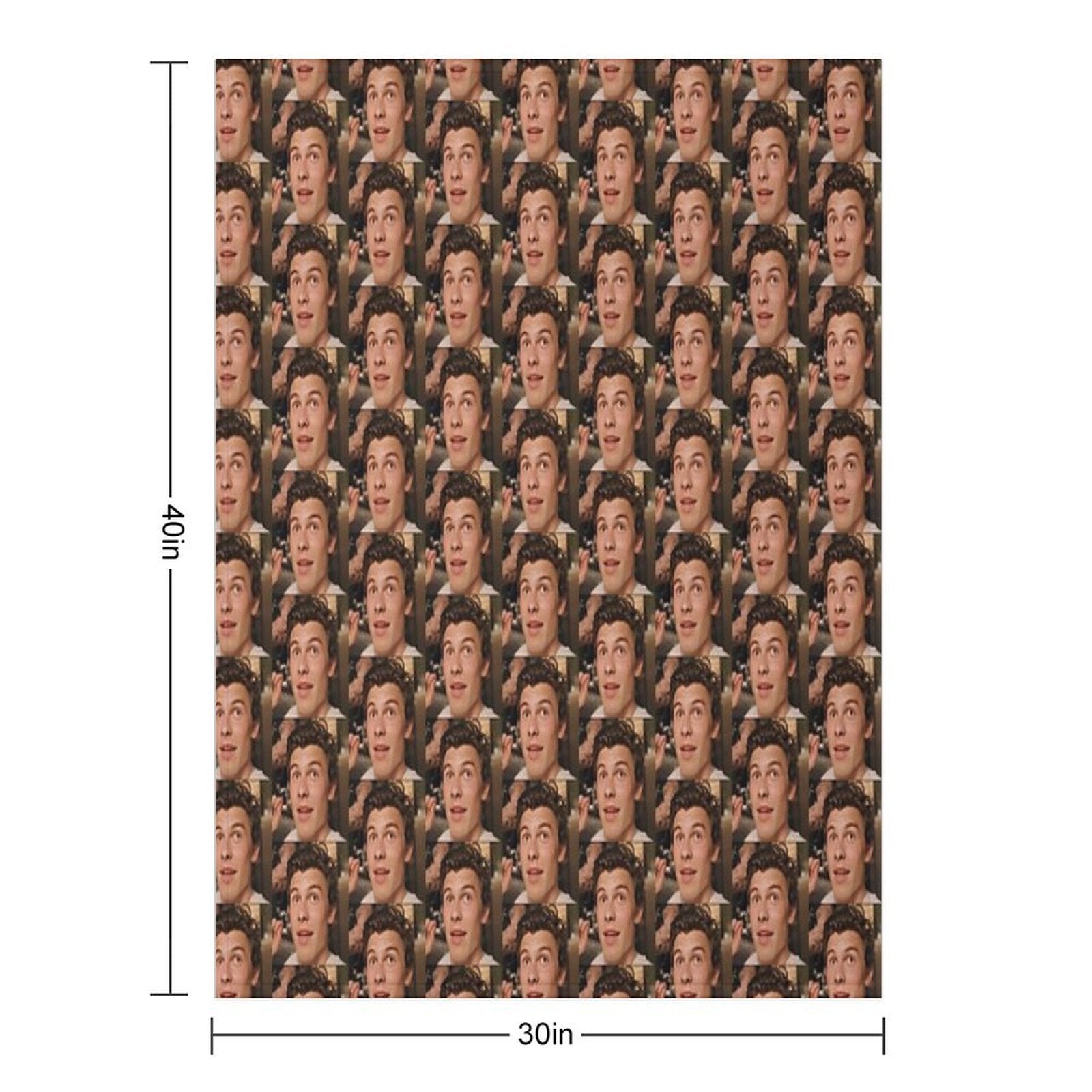 Baby Angel Shawn Mendes Anti-pilling Throw Blanket