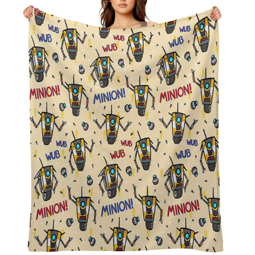 CL4P-TP Pattern Gift-ready Throw Blanket