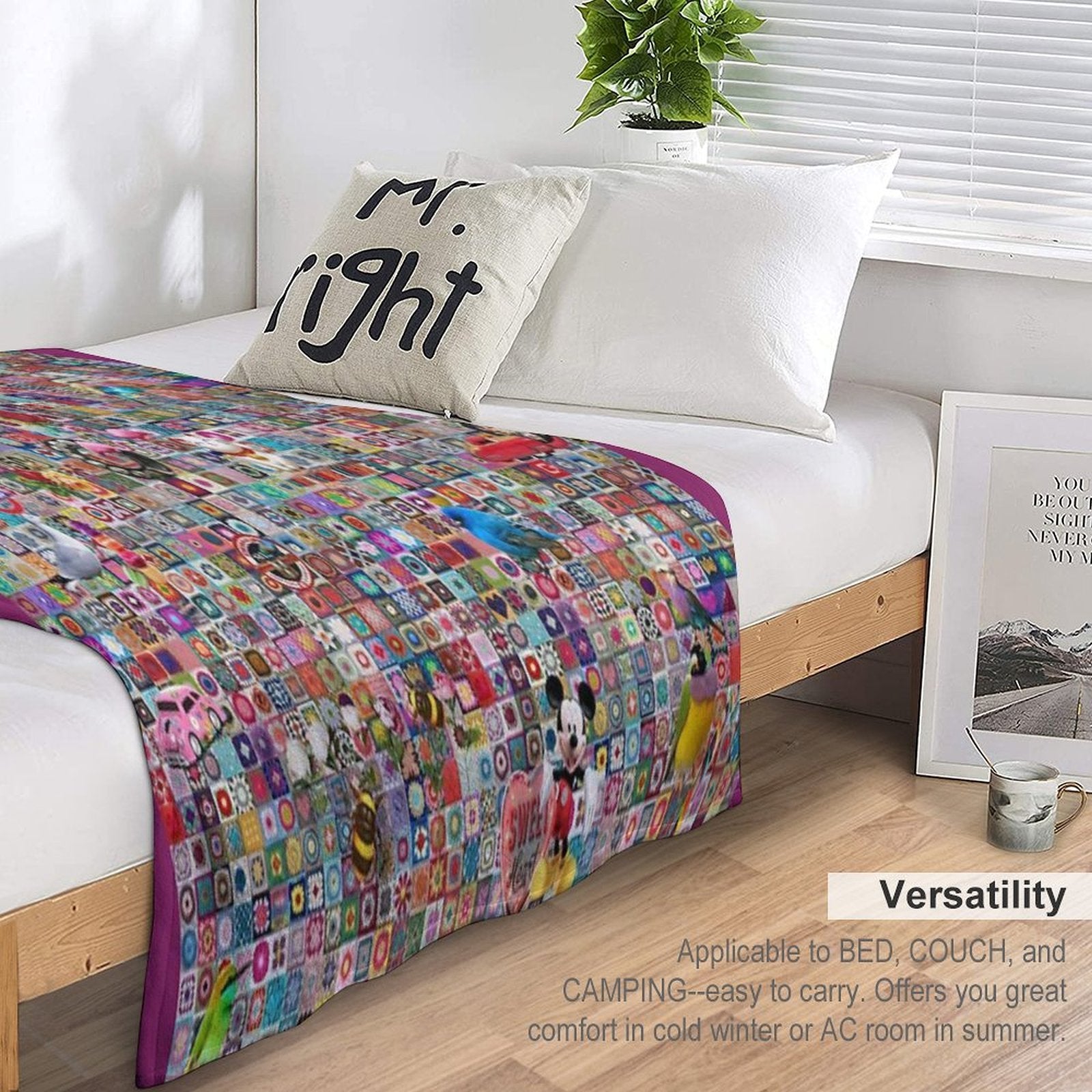 Granny Madness Durable Throw Blanket