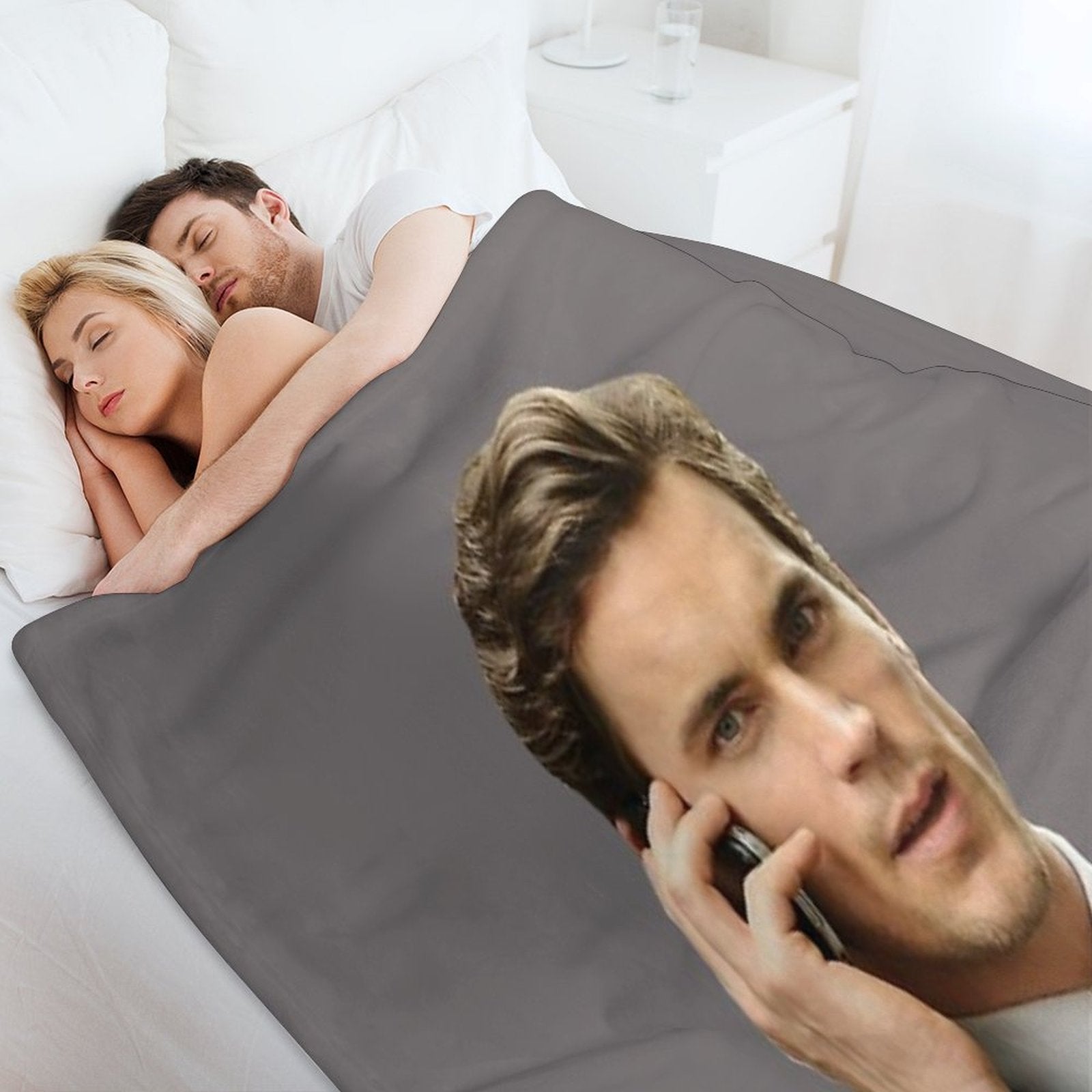 Neal Caffrey Plush Throw Blanket