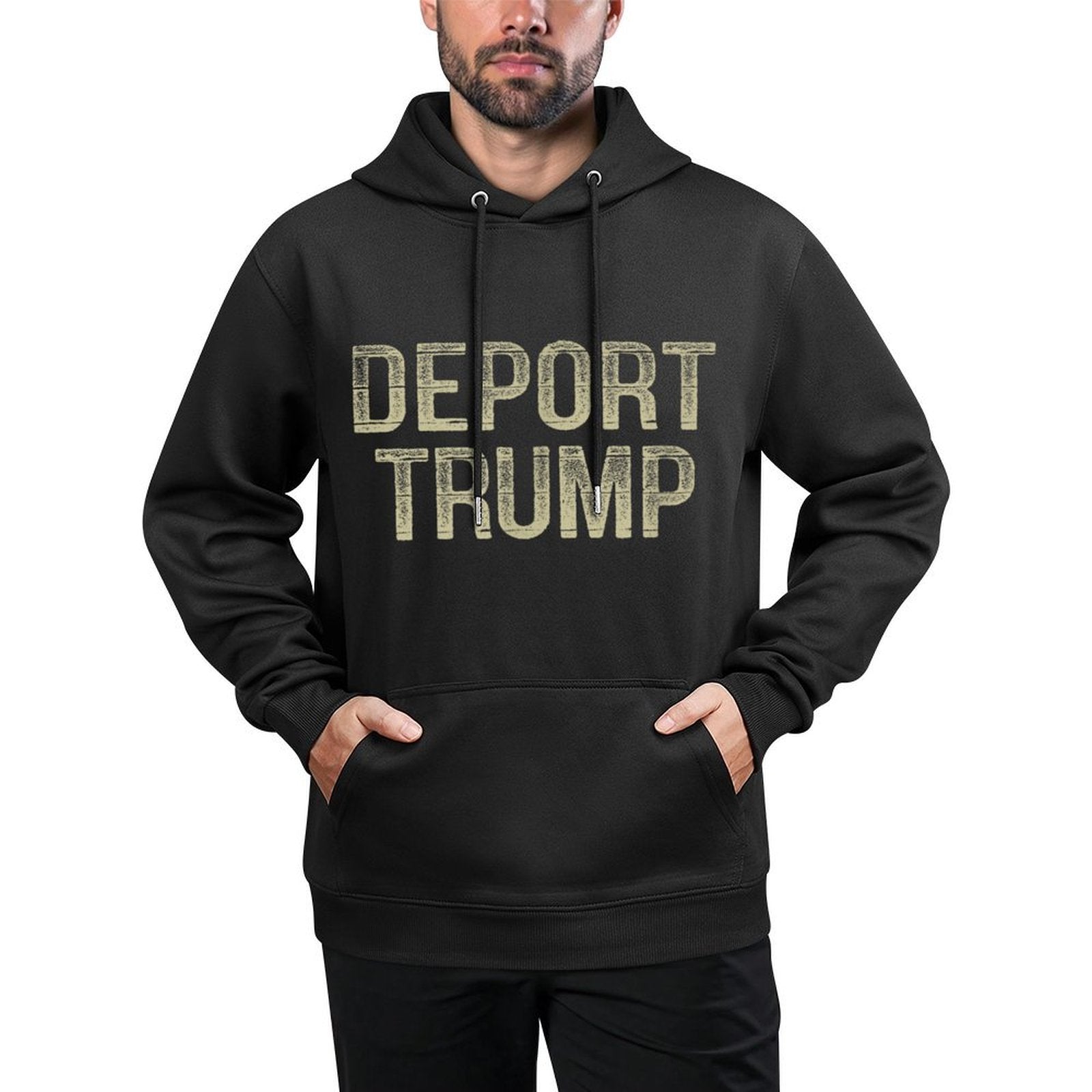 Deport Trump - Vintage Style - All-Day Comfort Hoodie
