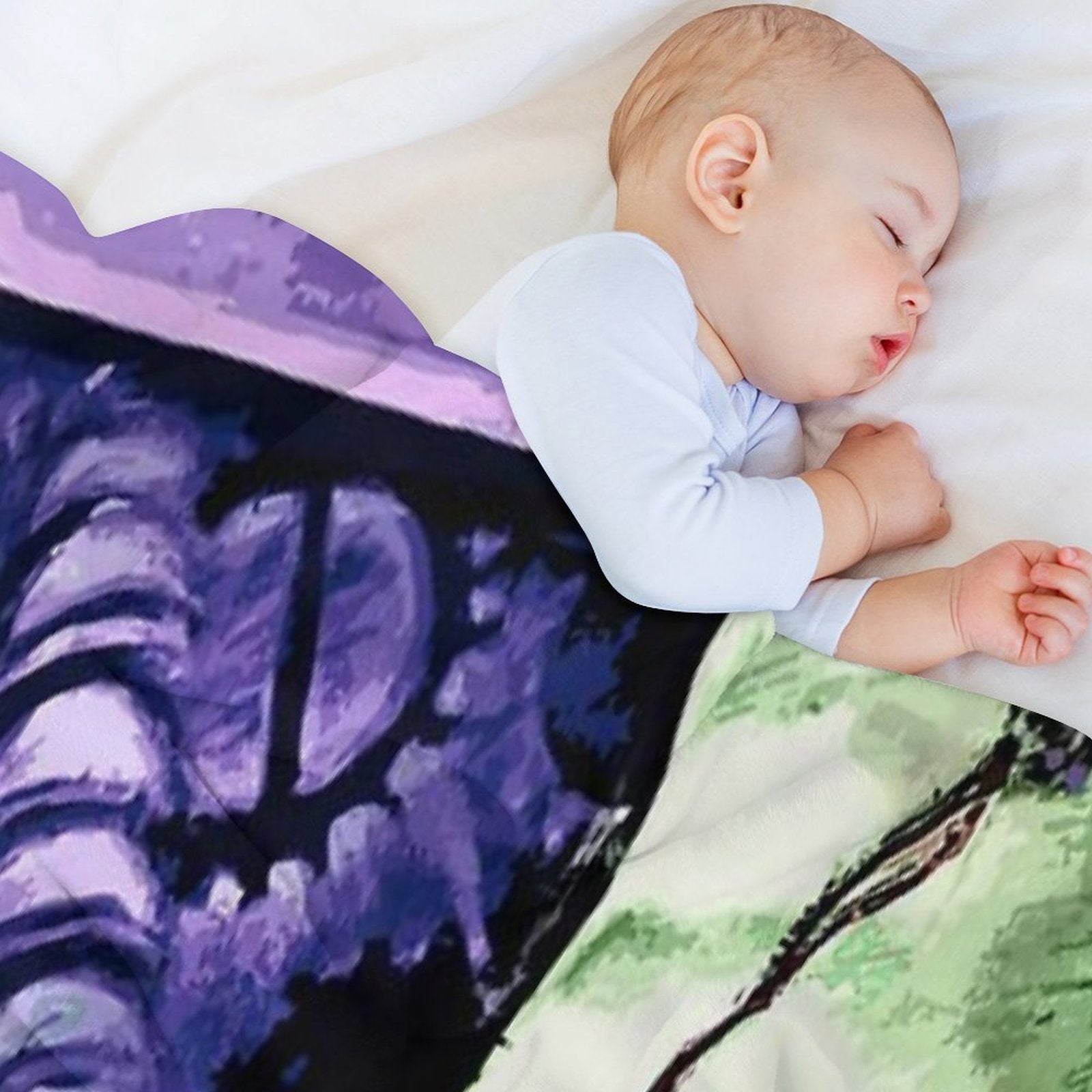 Bride & Frankie Monsters in Love Velvety-soft Throw Blanket
