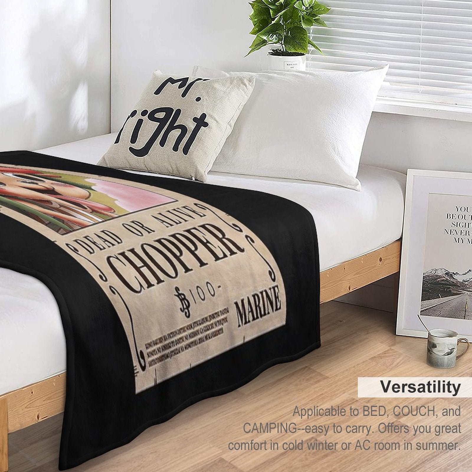 Chopper One PieceShirtChopper Quick-dry Throw Blanket