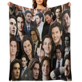 Ben Barnes Machine-washable Throw Blanket