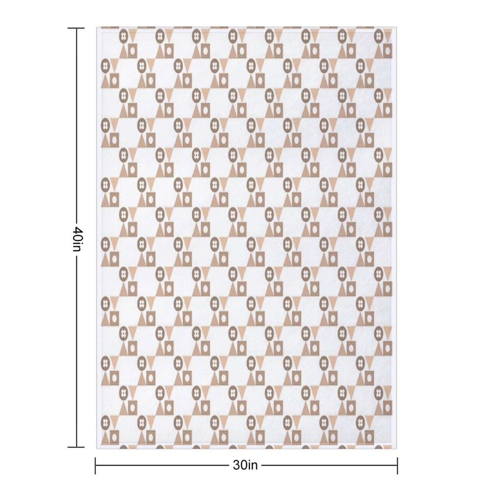 Seamless Pattern And Background Versatility Throw Blanket