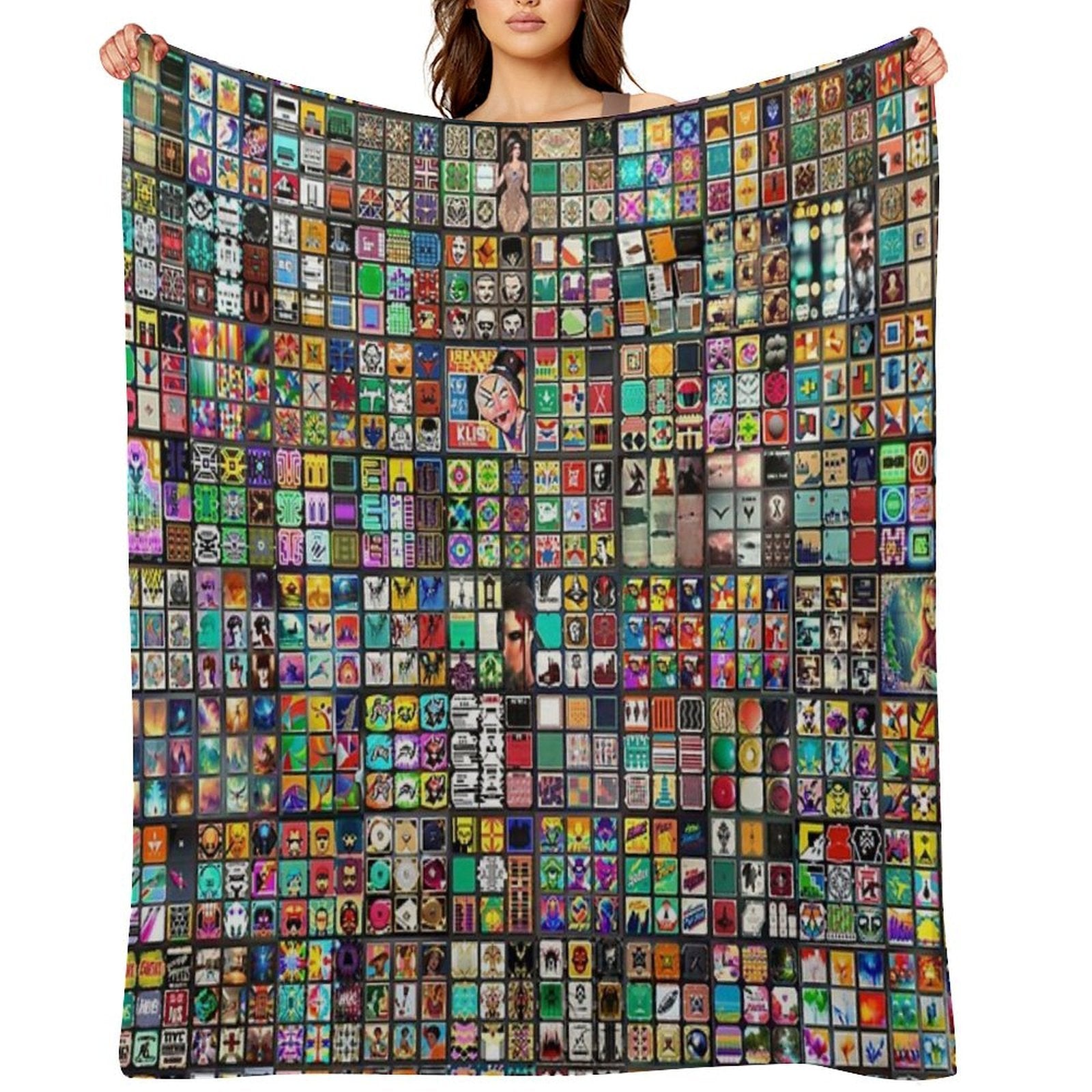 Variations on Tic Tac Toe Comfort Throw Blanket