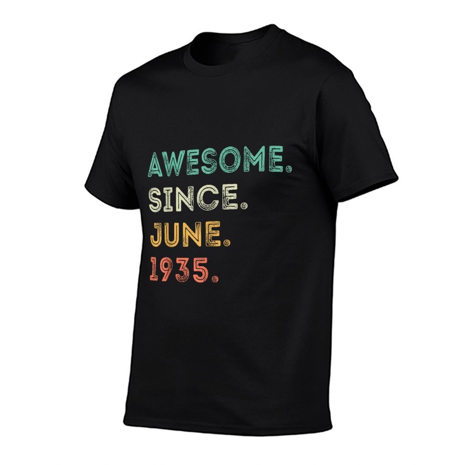 90 Years Old Awesome Since June 1935 90th Birthday  Eco-friendly Material T-Shirt