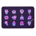 Blueberry Frog - Dark  Odorless Bath Mat