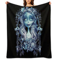 Wedding in The Night Plush Throw Blanket