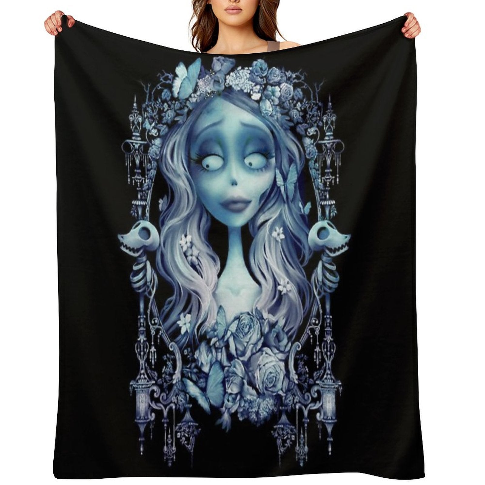 Wedding in The Night Plush Throw Blanket