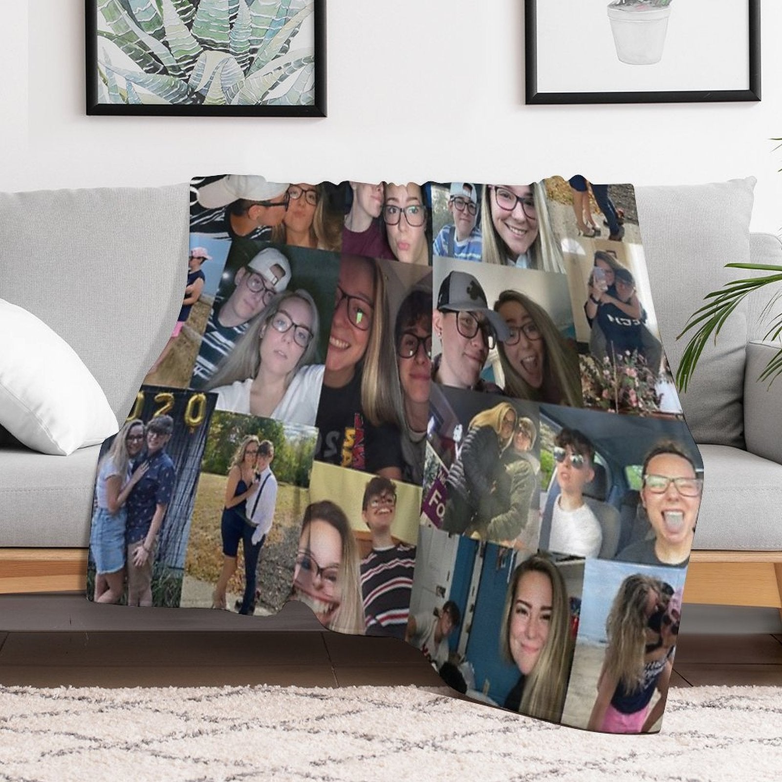 Gift! Velvety-soft Throw Blanket