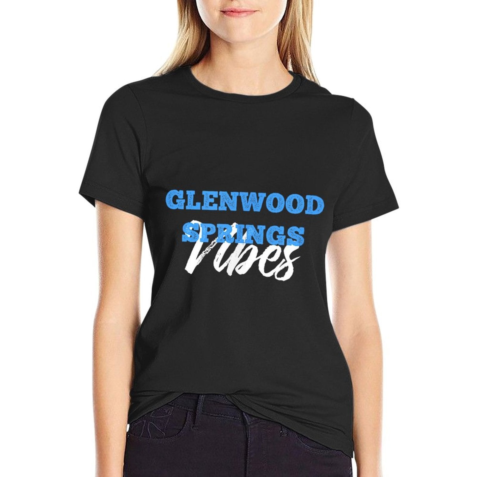 GLENWOOD SPRINGS Vibes Simple City GLENWOOD SPRINGS  Lightweight T-Shirt