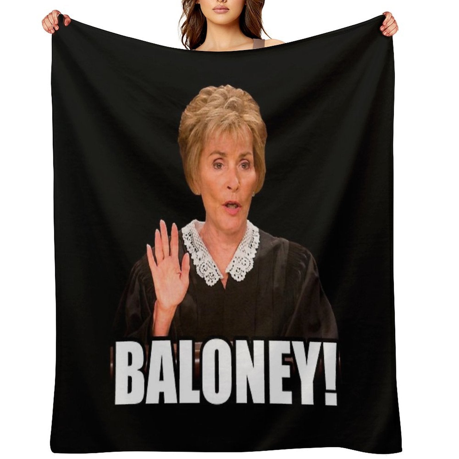 Judge Judy - Baloney Compact Throw Blanket