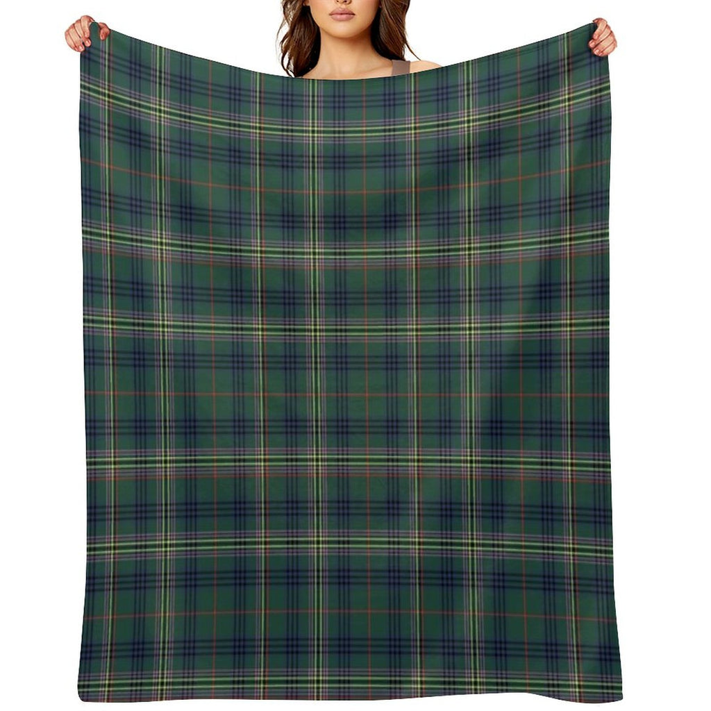 Clan Kennedy Tartan Compact Throw Blanket