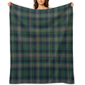 Clan Kennedy Tartan Compact Throw Blanket