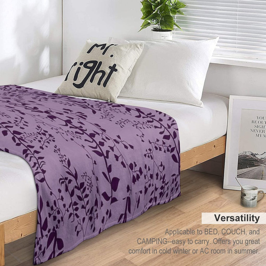 Bella Swan's Comforter Set Replica  Purples Cool - Version 1  Twilight Saga Fanart Multi-functional Throw Blanket