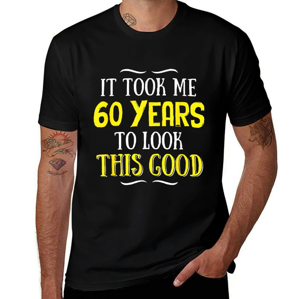 60 Years Old Birthday - Happy 60th Birthday!  Moisture-wicking T-Shirt