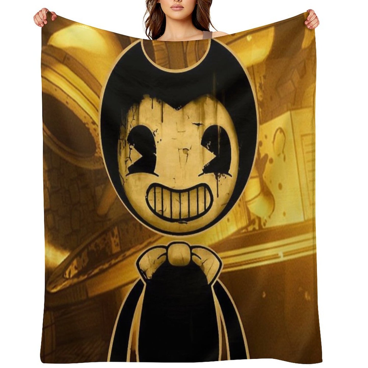 Bendy And The Ink Machine Lightweight Throw Blanket