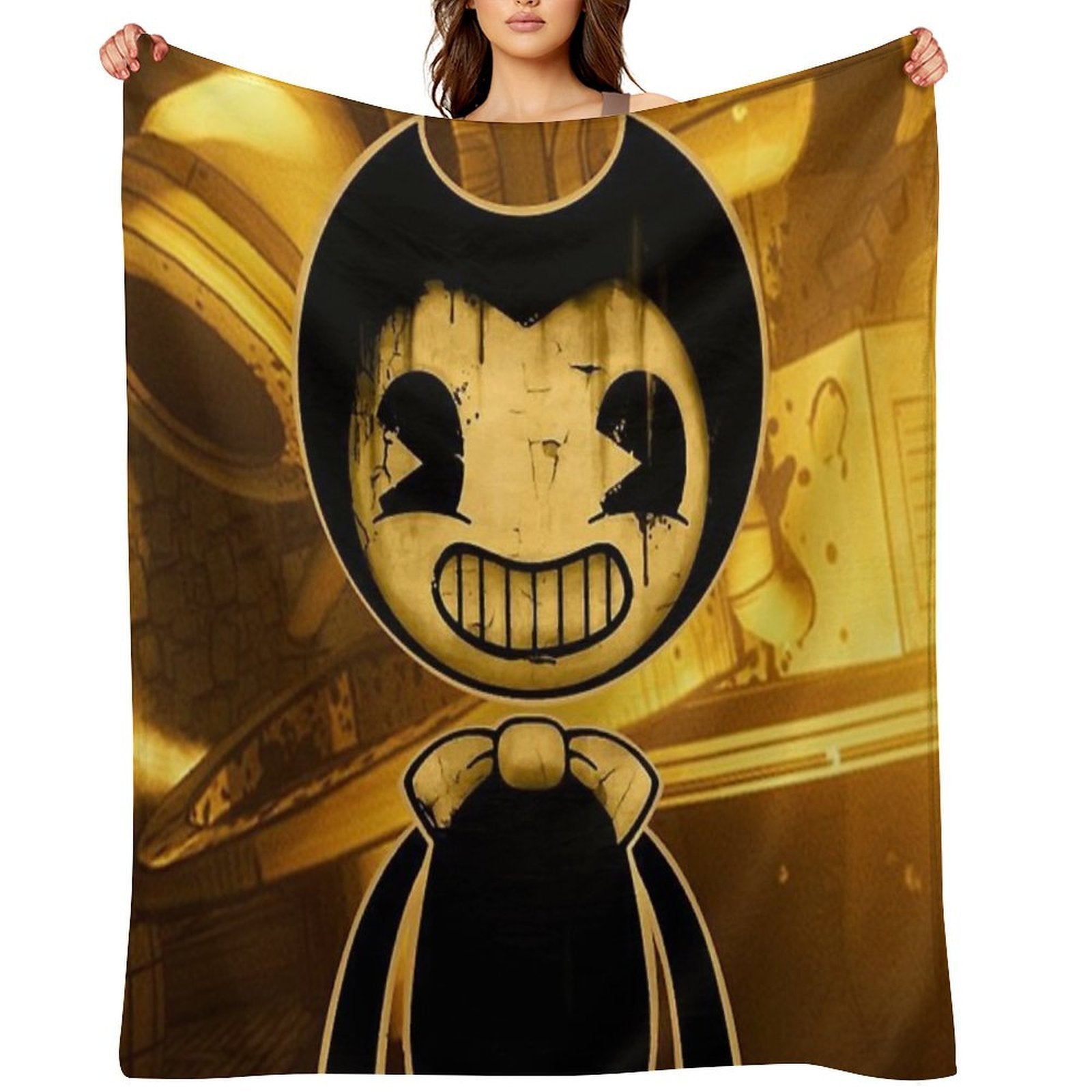 Bendy And The Ink Machine Lightweight Throw Blanket