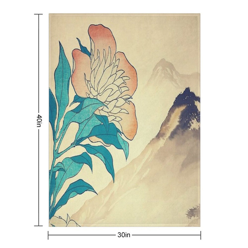 Mutual Admiration in Dana - Nature Landscape Multi-functional Throw Blanket