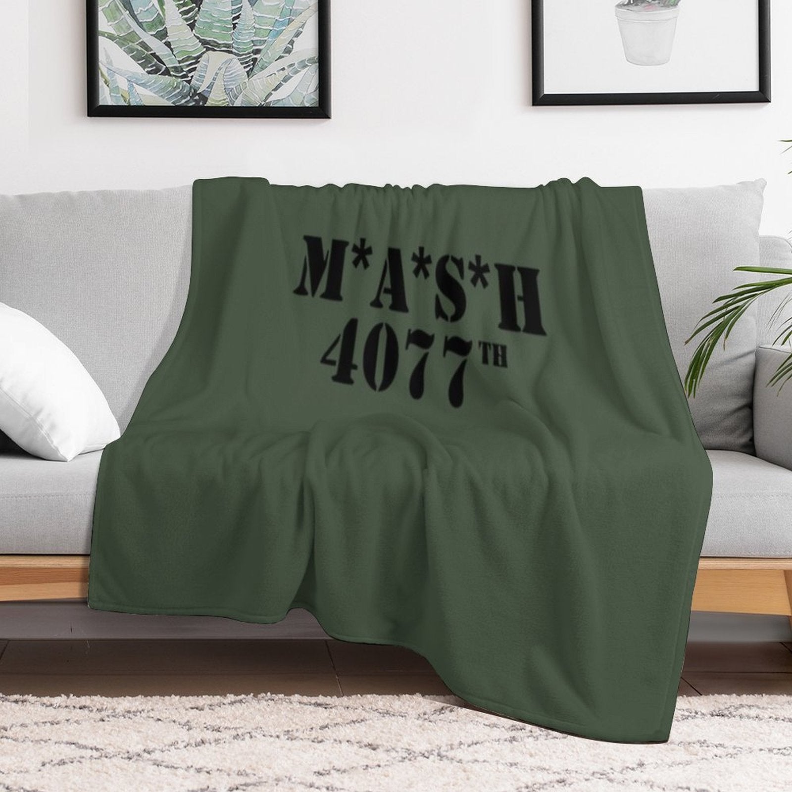 Mash 4077 Quick-dry Throw Blanket