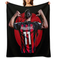 Zlatan Ibrahimovic Ac Milan Lightweight Throw Blanket